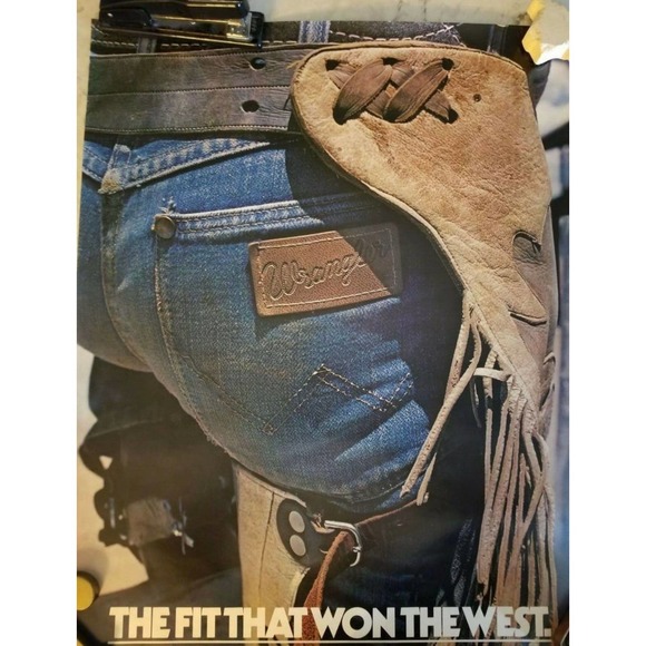 Vintage Men’s Wranglers size 31x24 - Picture 2 of 6